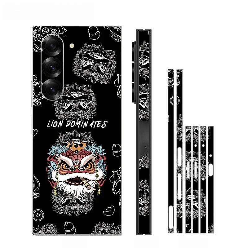 Mattierte Aufkleberhaut für Galaxy Z Fold