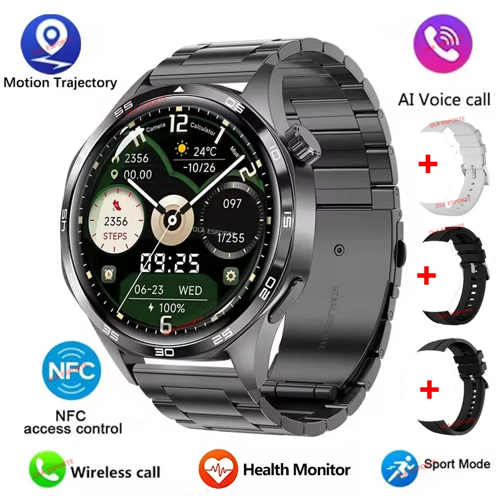 Uhr 5 Pro GPS Smartwatch Herren mit AMOLED Display