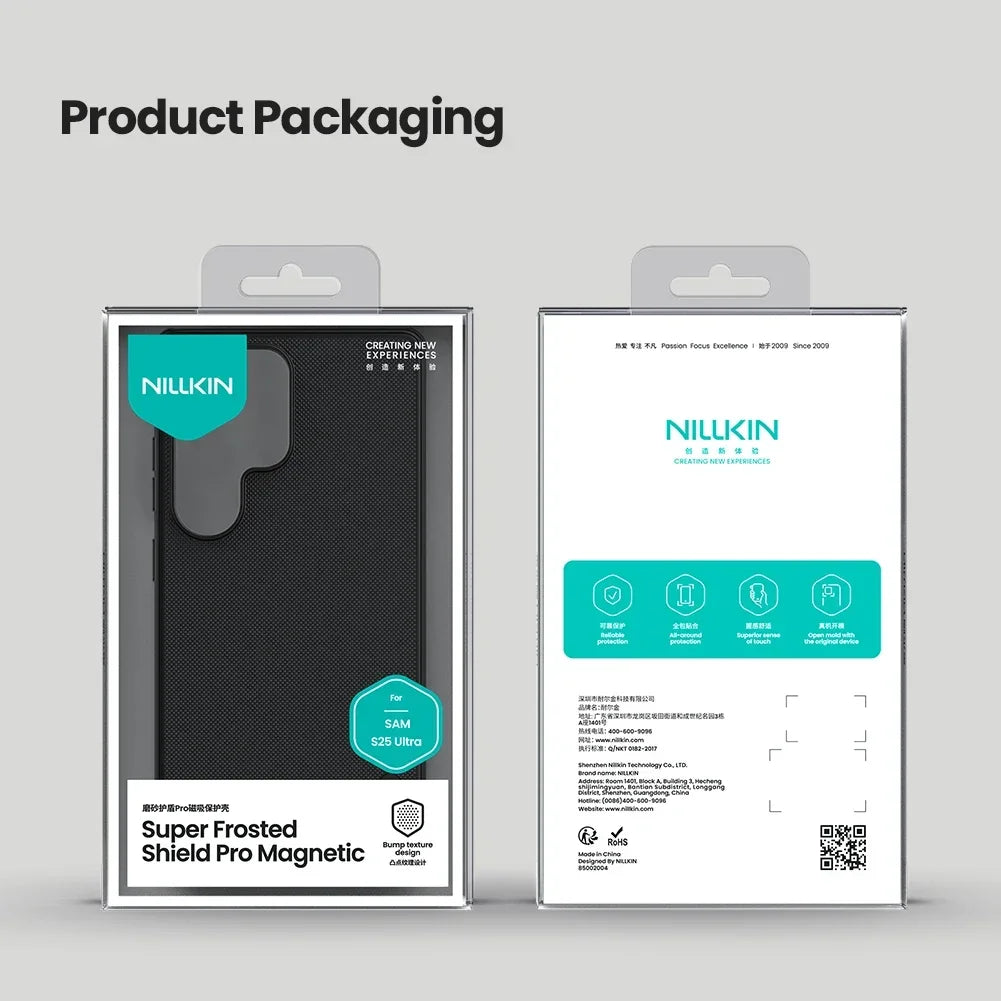 Magnetische Schutzhülle Frosted für Galaxy S25 Ultra