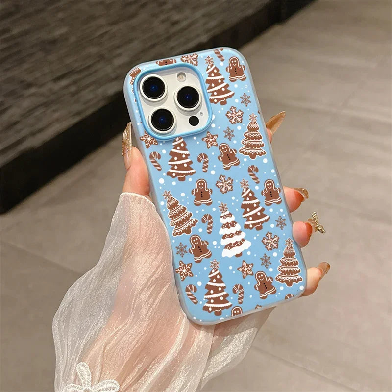 Cute Matte Christmas Tree Phone Case for Google Pixel