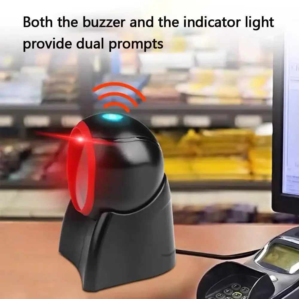 Desktop 1D 2D Barcode Scanner mit QR Code Reader