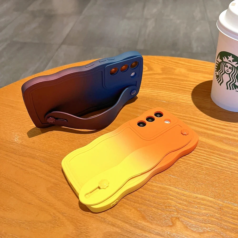 Gradient Armband Hülle mit Halterung für Galaxy