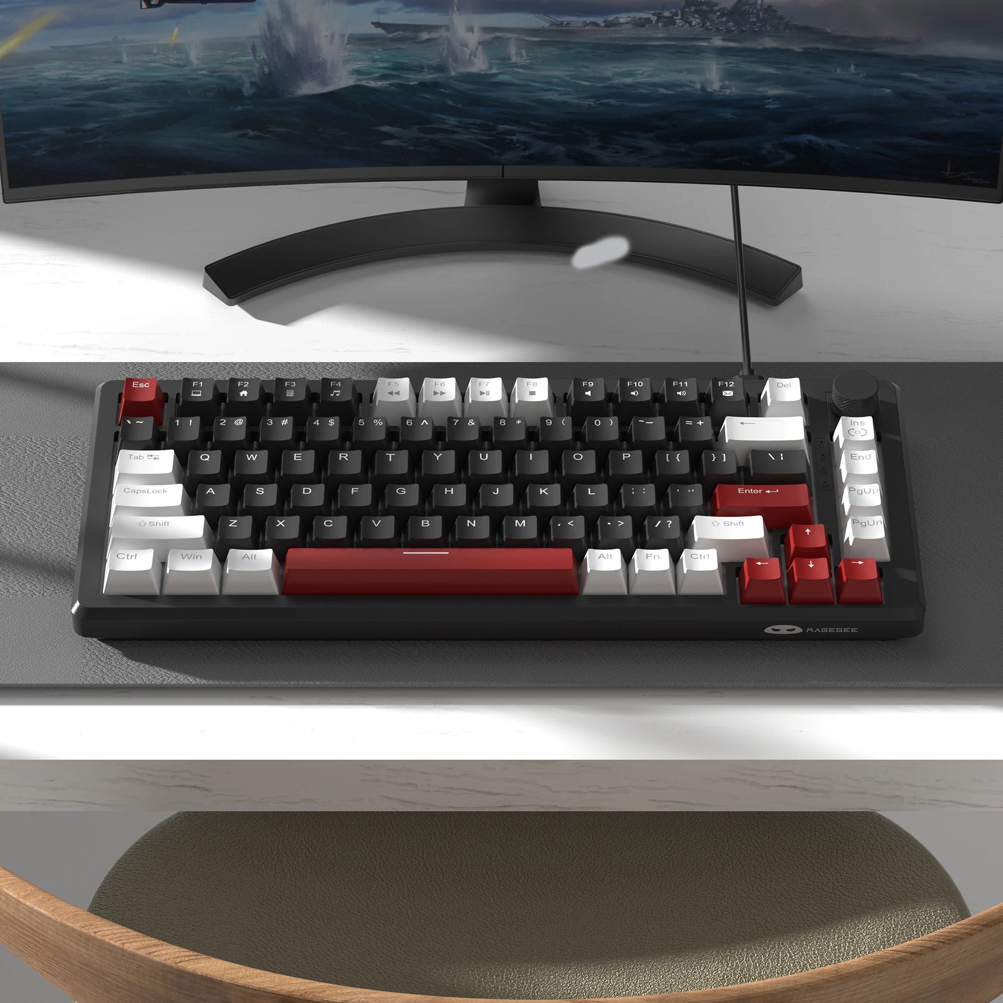 MageGee 75% Mechanische Gaming Tastatur