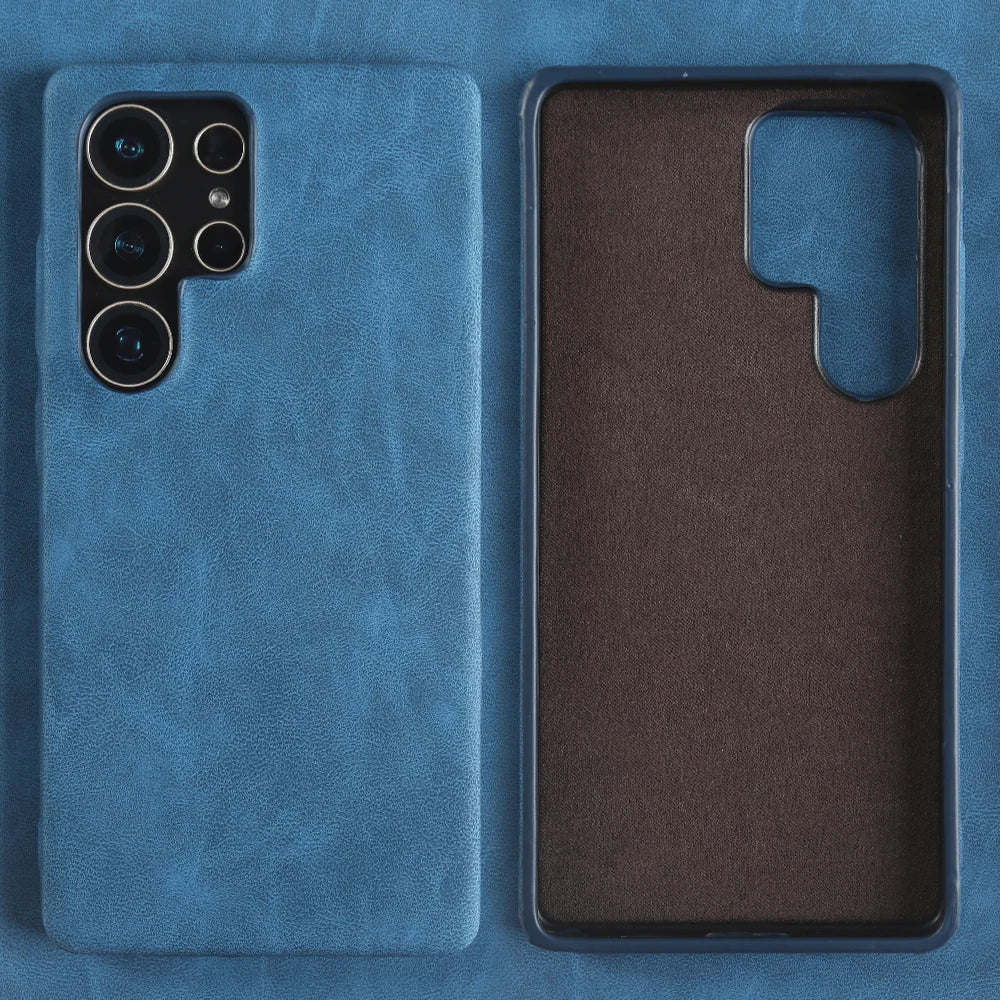 Luxuriöse Lederhülle für Samsung Galaxy Modelle