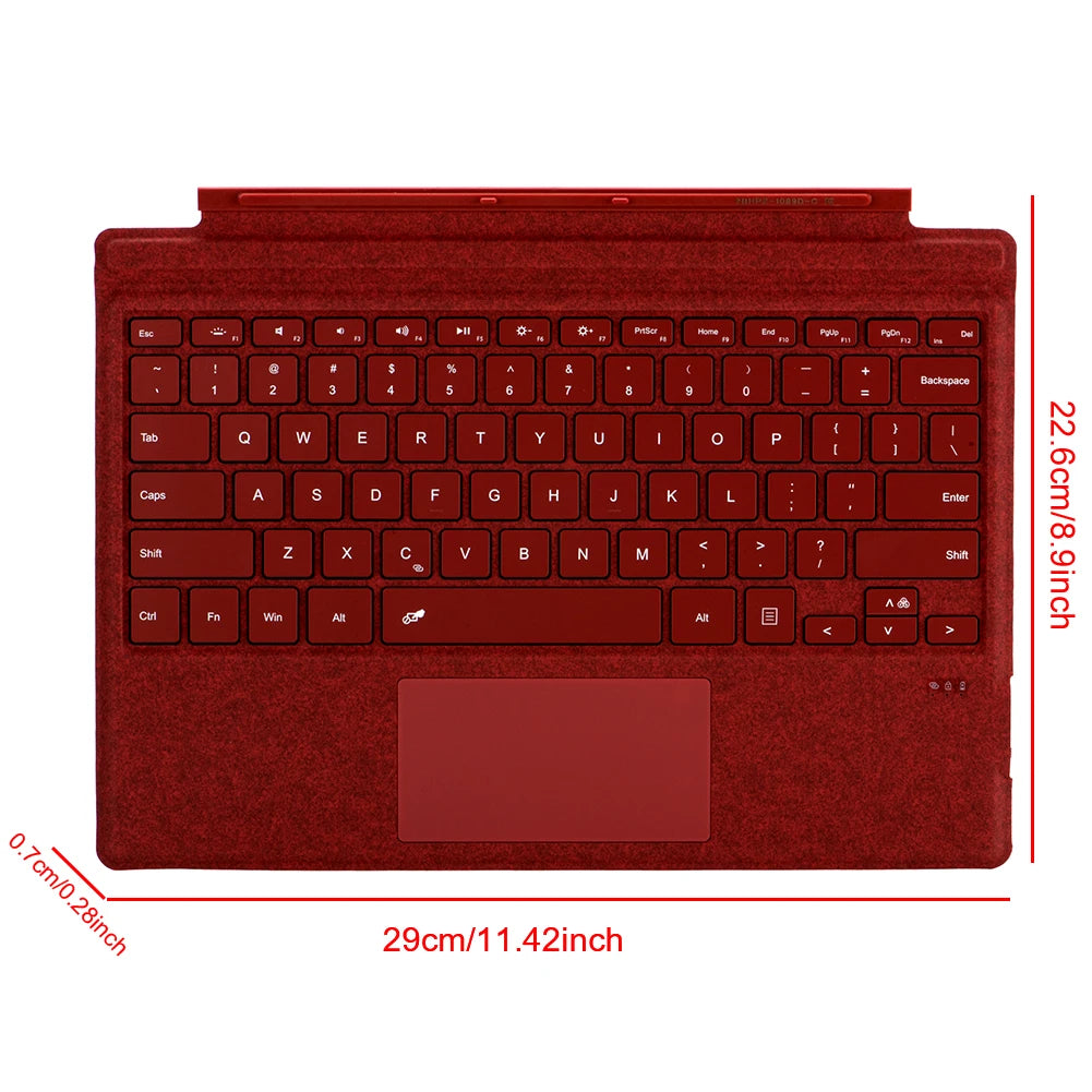 Drahtlose Bluetooth Tastatur mit 7-Farben Beleuchtung