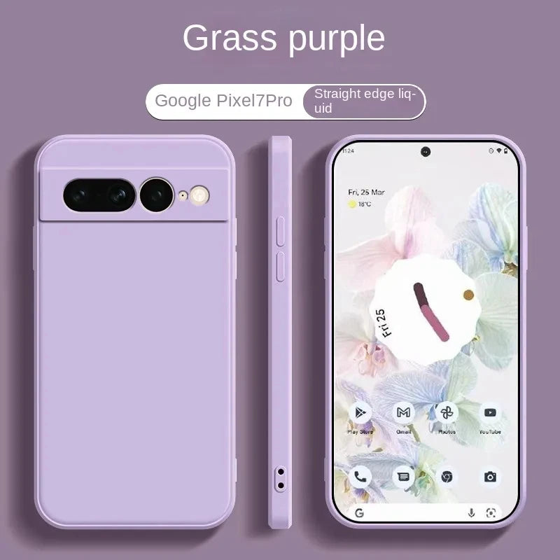 Flüssigsilikonhülle für Pixel 8A–10 Pro