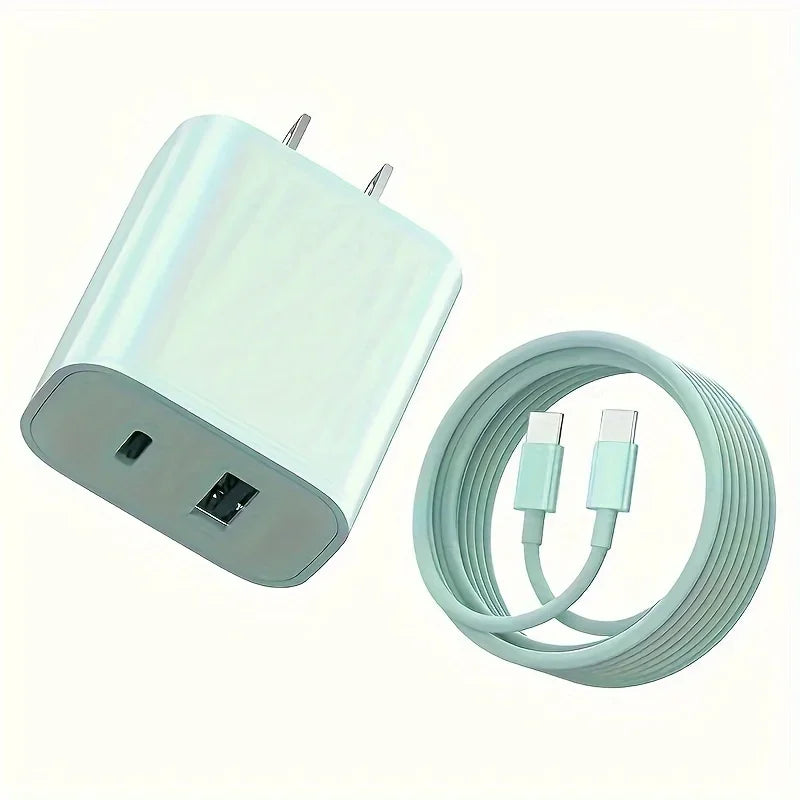 20W USB-C Schnellladegerät Dual-Port