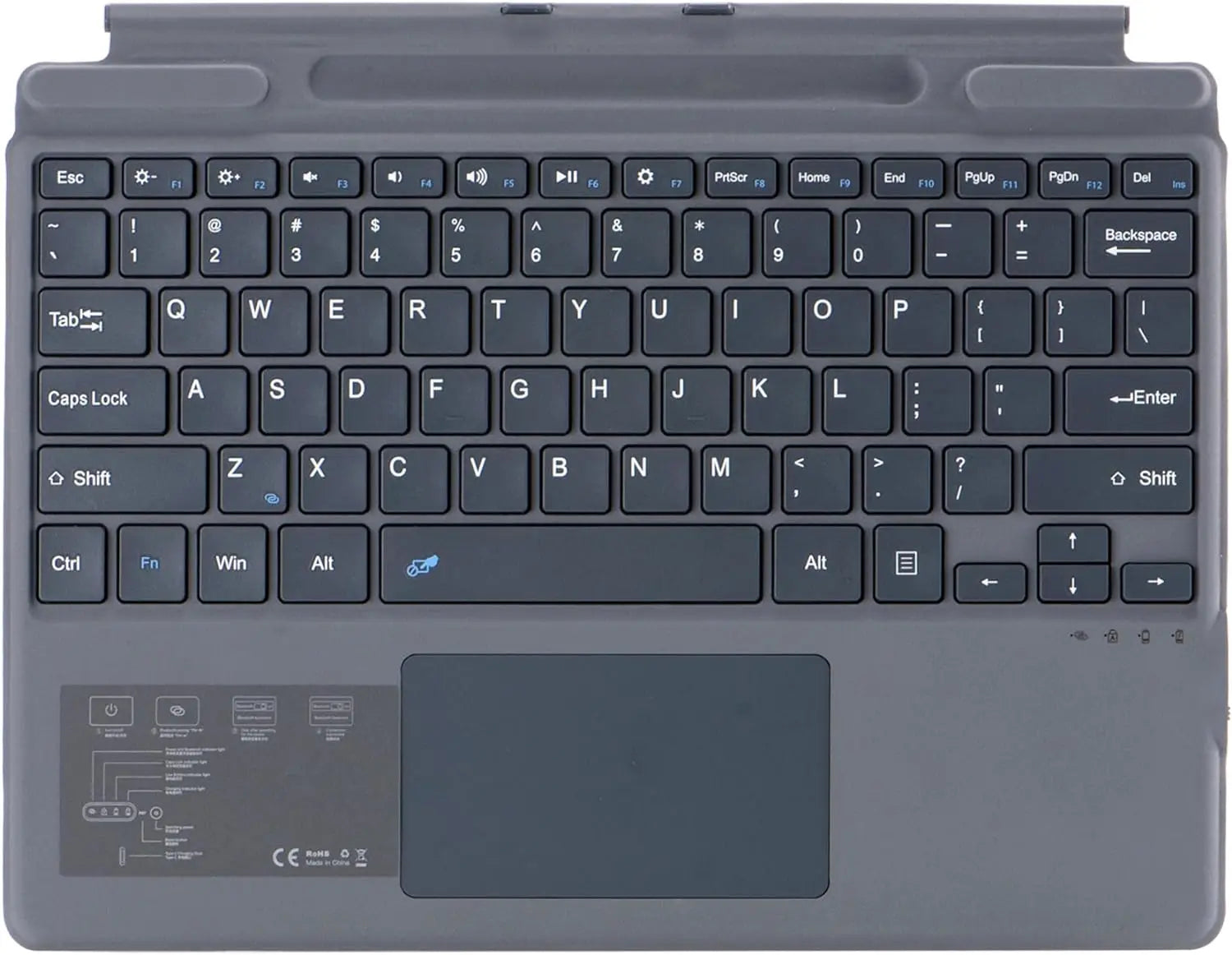 Magnetische Bluetooth-Tastatur Surface Pro 8–X
