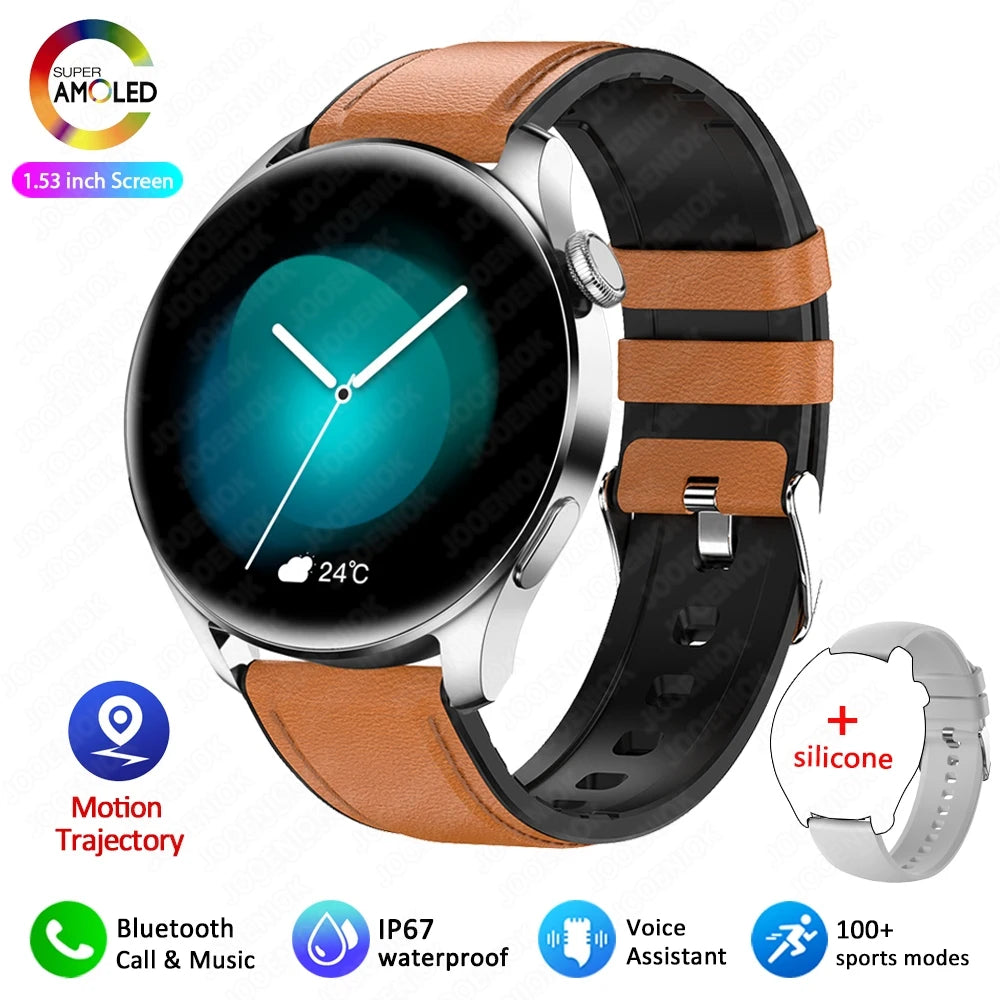 GT 2025 Smartwatch Herren GPS AMOLED IP68