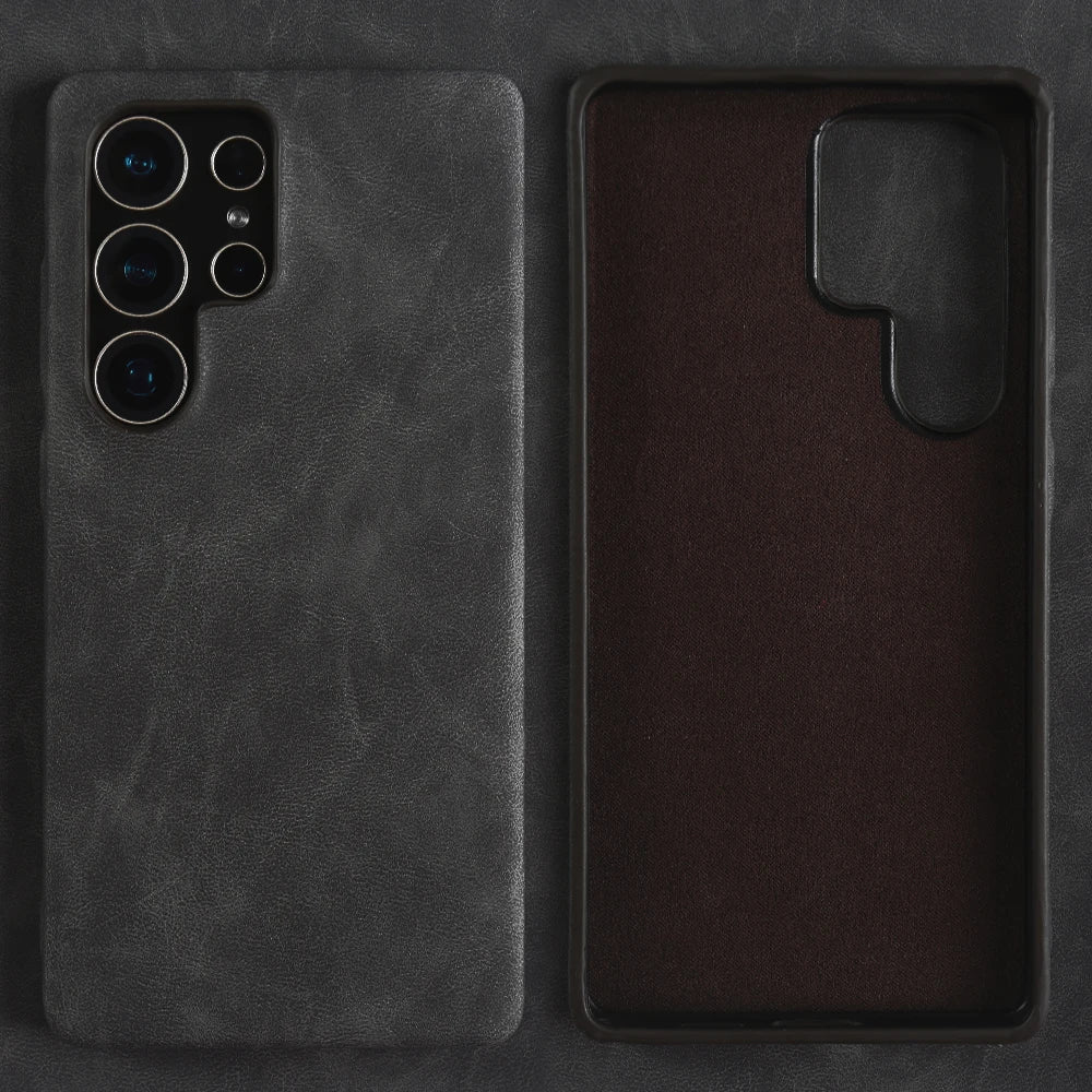 Luxuriöse Lederhülle für Samsung Galaxy Modelle