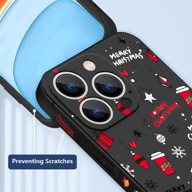 Weihnachts Handyhülle für iPhone 17 Pro Max mit Band