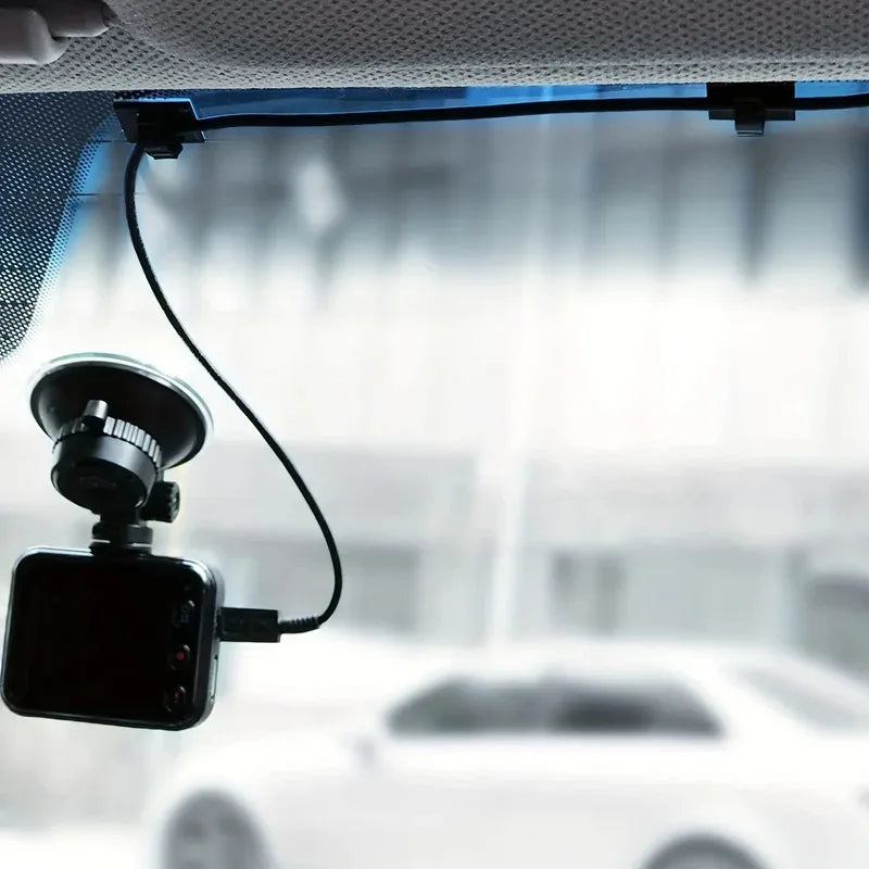 50er Set selbstklebende Kabelclips für Auto & Büro