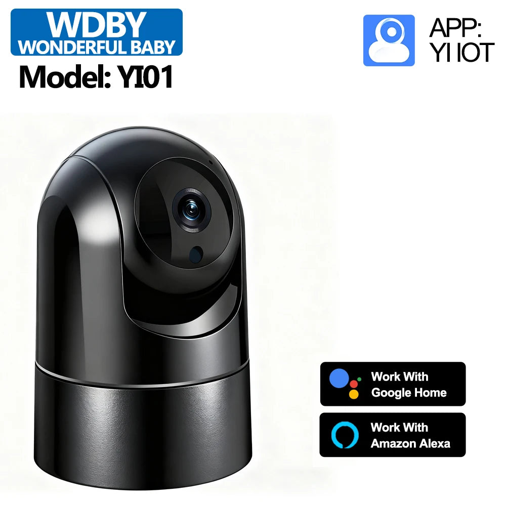 4MP 5G WLAN Baby Kamera mit Auto-Tracking & Audio