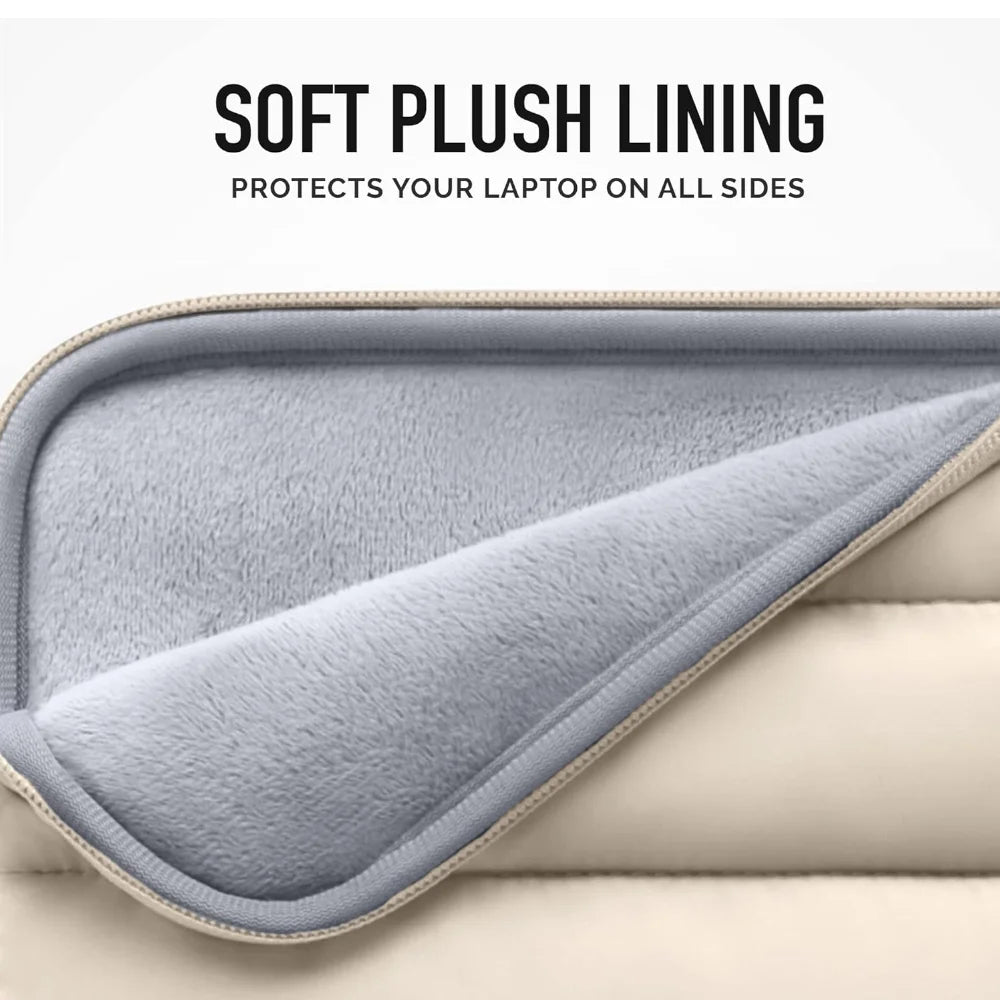 Gepolsterte Laptop-Hülle 13–15,6 Zoll