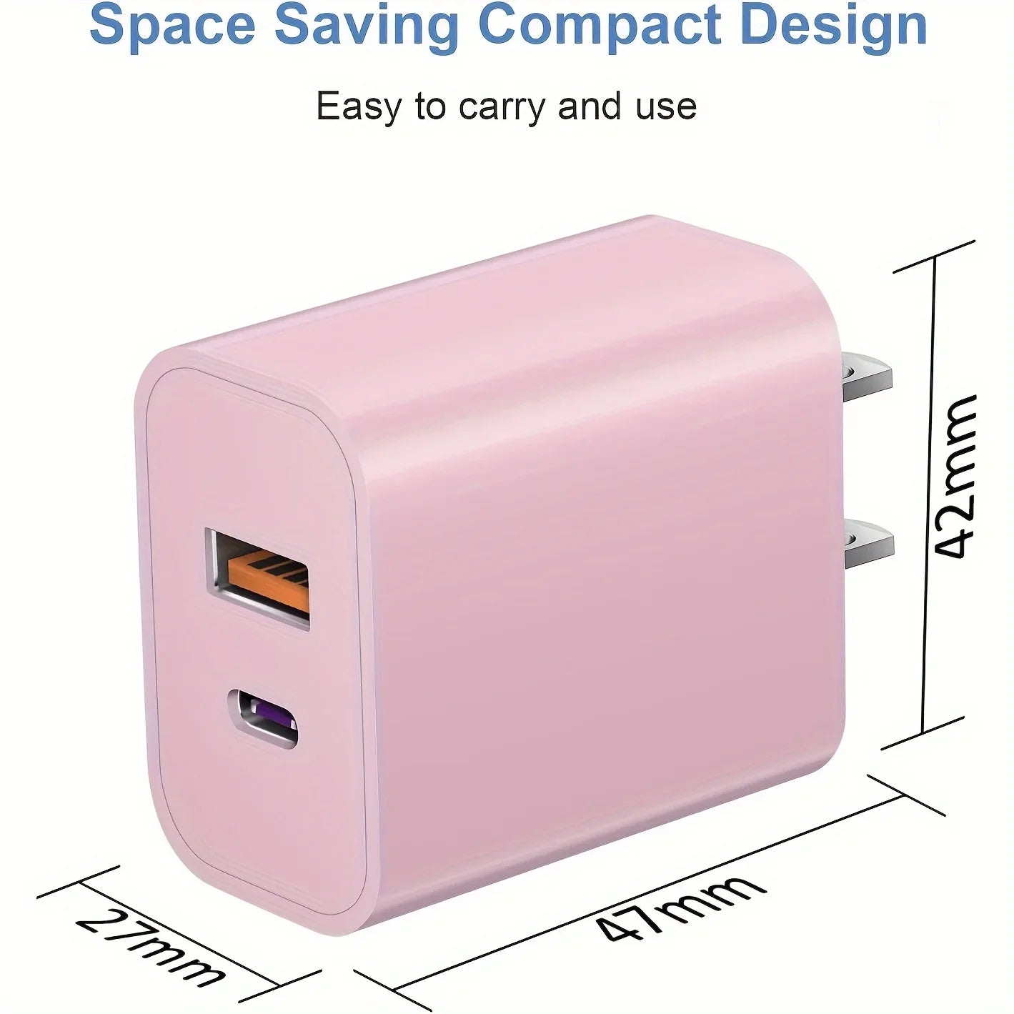 20W iPhone 16 Ladegerät Dual Port PD Adapter