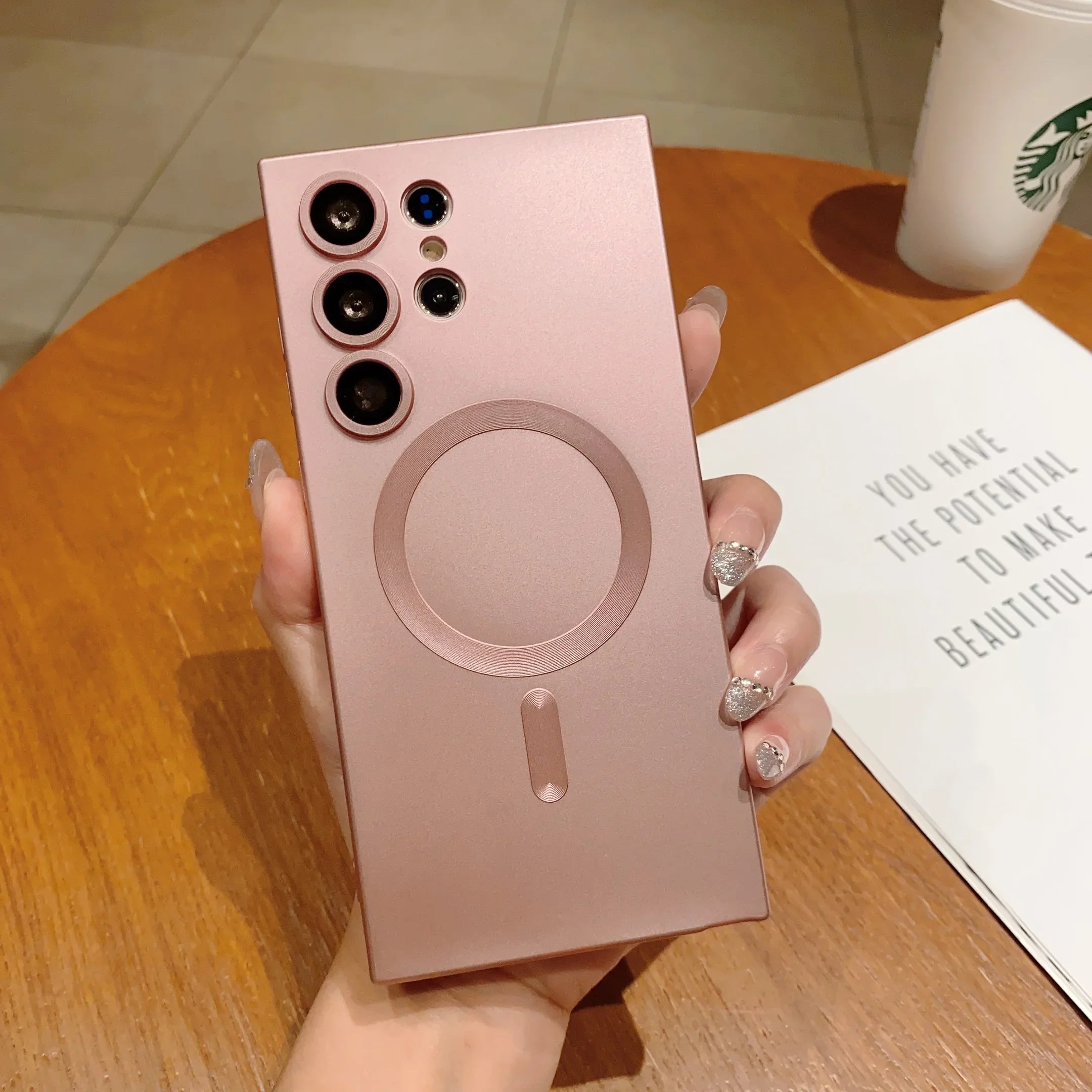 Luxuriöse Magsafe Hülle für Samsung Galaxy