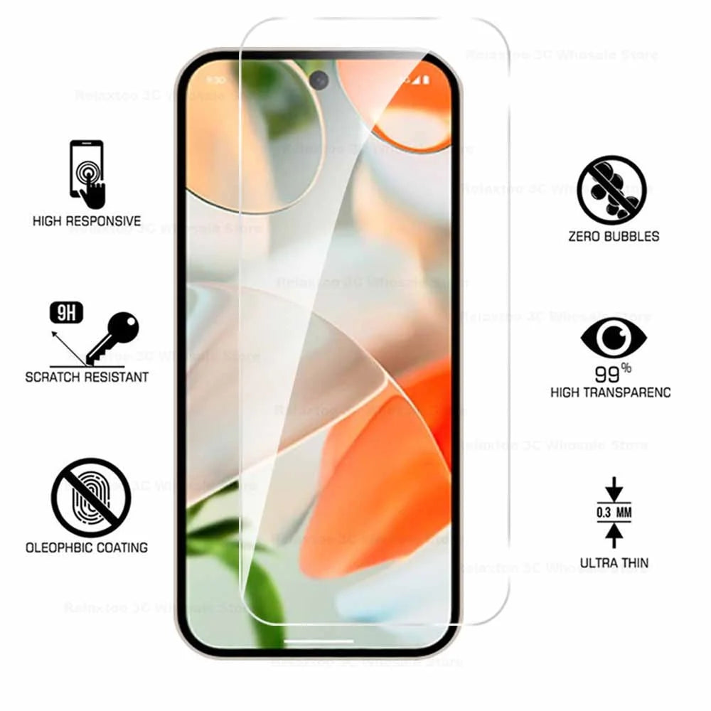 2 Stück Gehärtetes Glas für Google Pixel Schutz