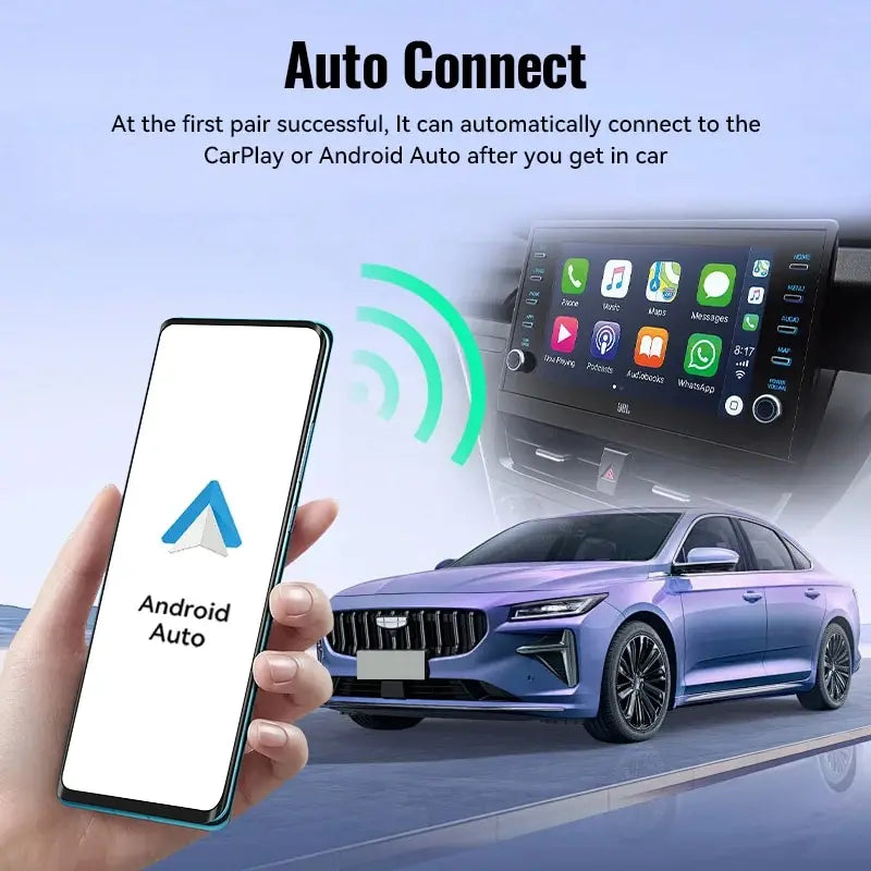 Kabelloser CarPlay & Android Auto Adapter