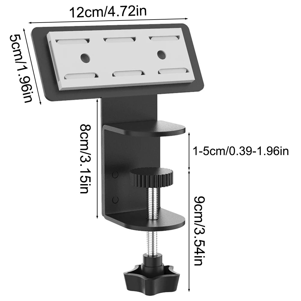 Steckdosenhalter Untertisch Kabelmanagement Regal