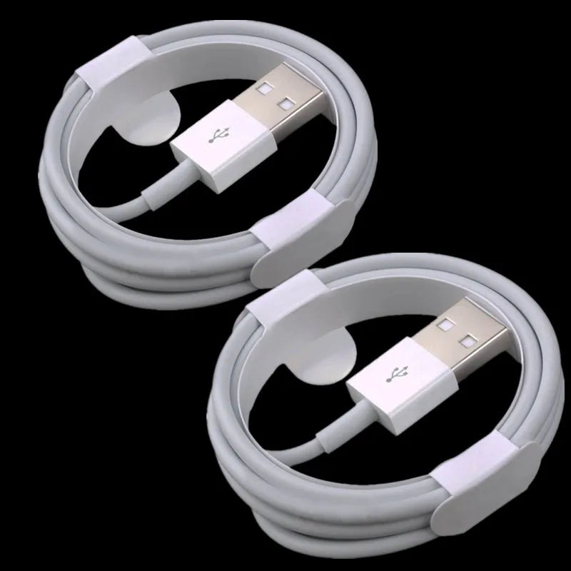 1m USB-A auf Lightning Ladekabel (10–50 Stk.)