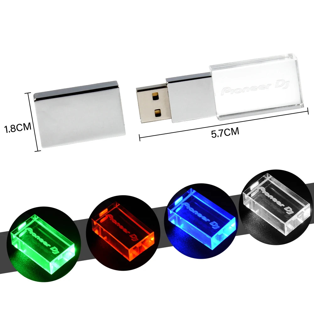 LED USB-Flash-Laufwerk 128 GB Highspeed