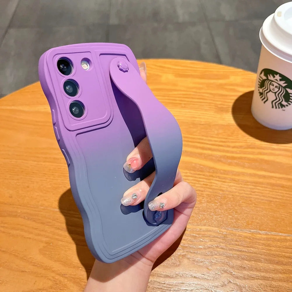 Gradient armband case with holder for Galaxy