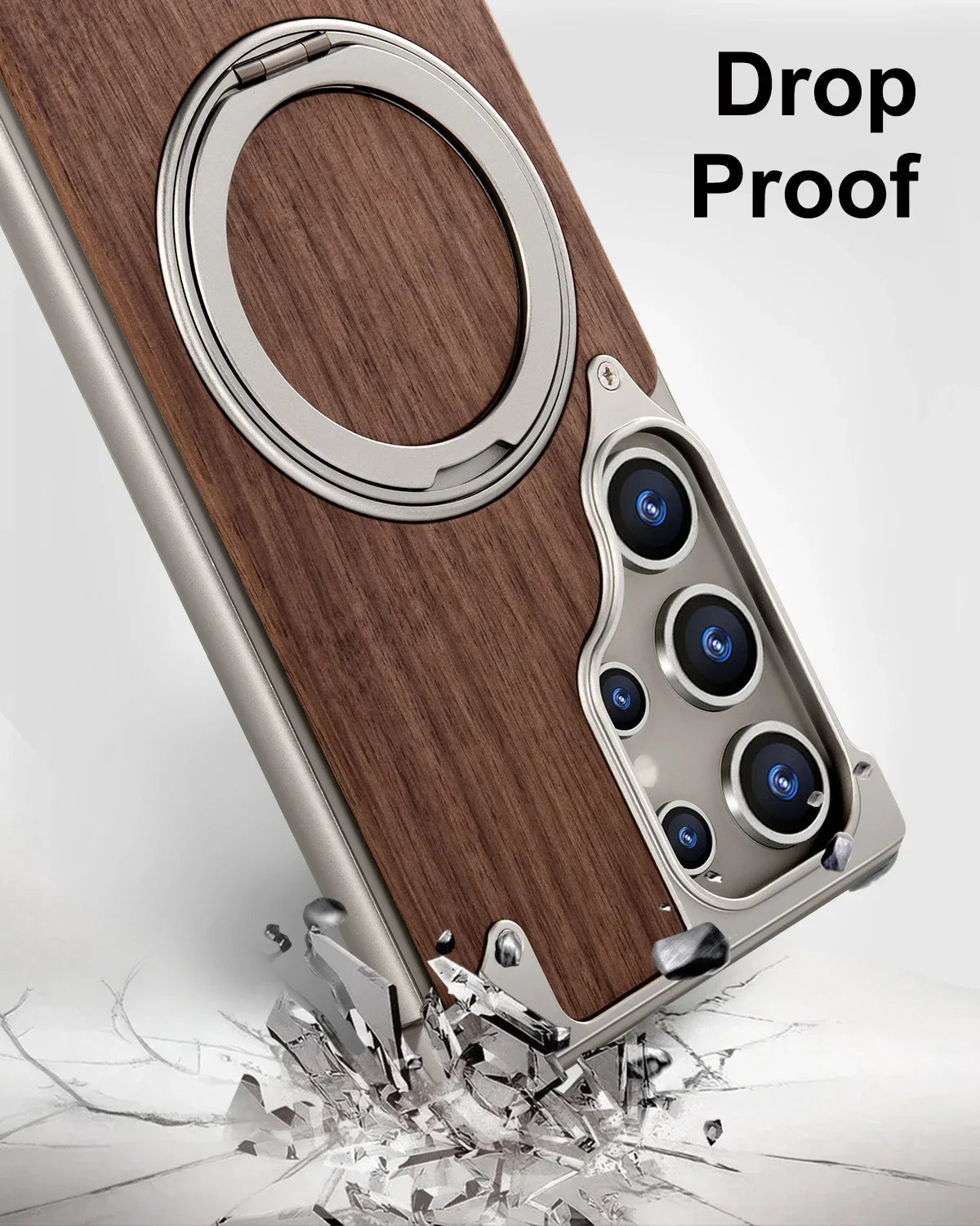 Massivholz Handyhülle für Galaxy S25 S24 Ultra