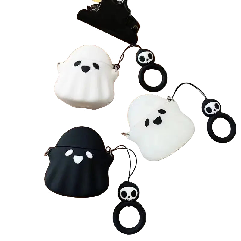 Ghost Totenkopf Airpods Silikonhülle