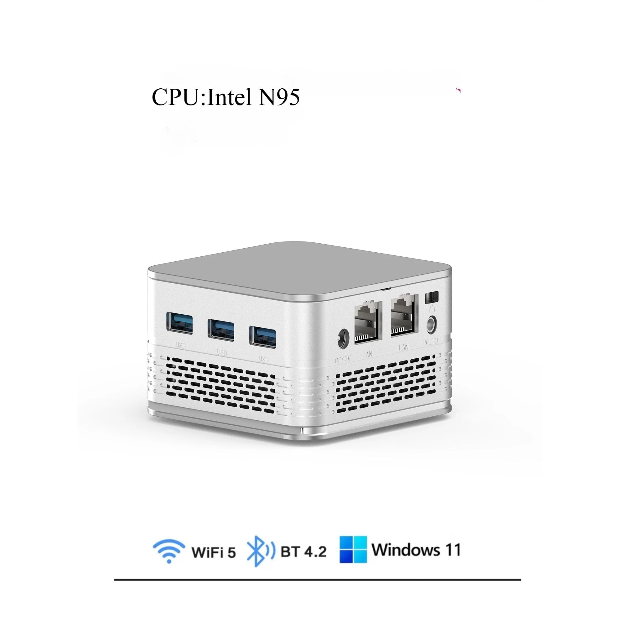 Mini-PC T9 Plus mit Intel N95 und Windows 11 Pro