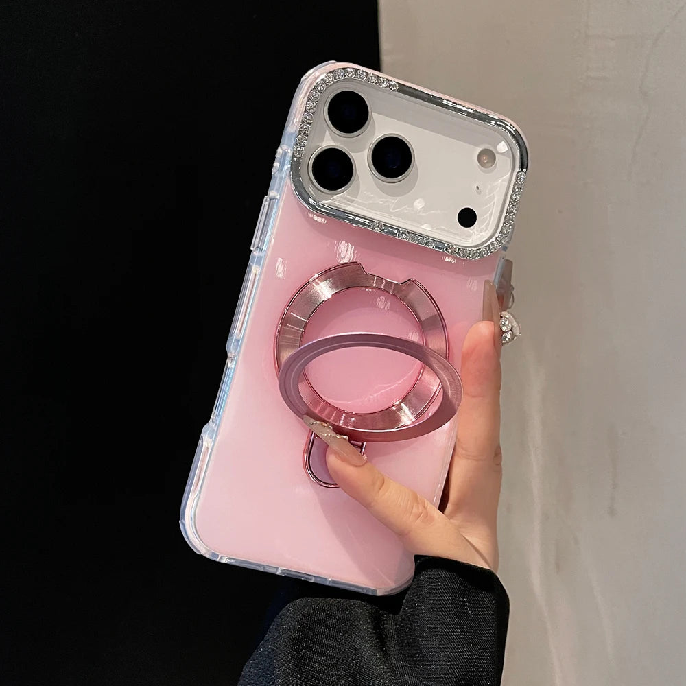 Magnetische Schmuck Handyhülle für iPhone 17 Pro Max