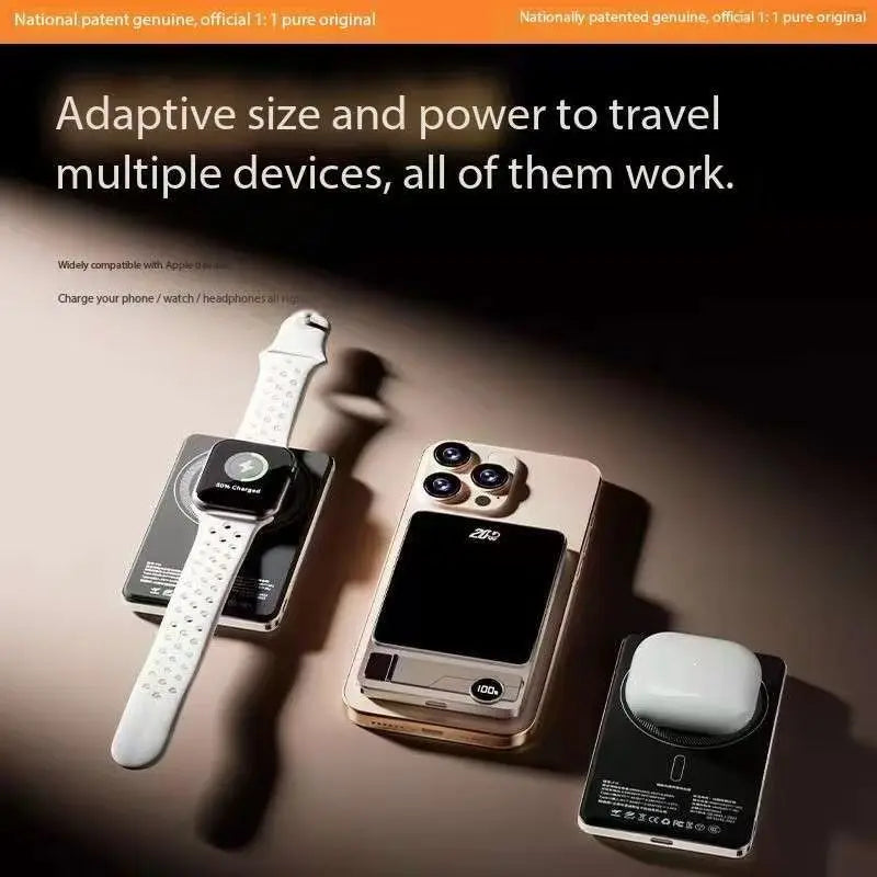 Tragbare MagSafe Reise-Powerbank