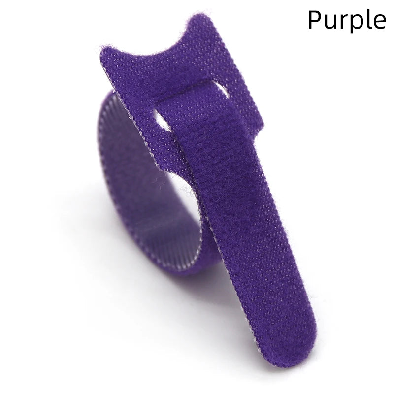 Verstellbare Nylon Kabelbinder 200mm – Wiederverwendbar