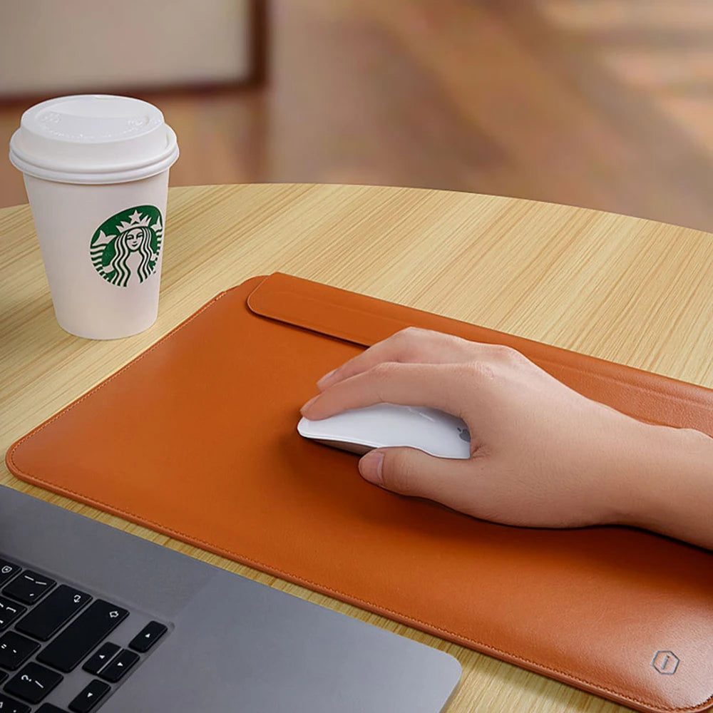 WiWU Laptop Hülle aus Leder für MacBook