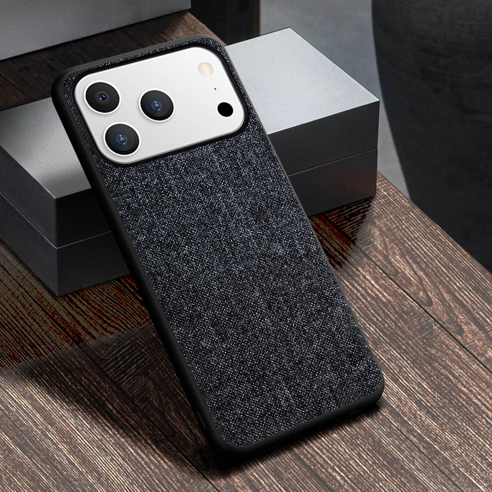 Hülle für iPhone 17 Pro Max Luxus Vintage Leder Bling