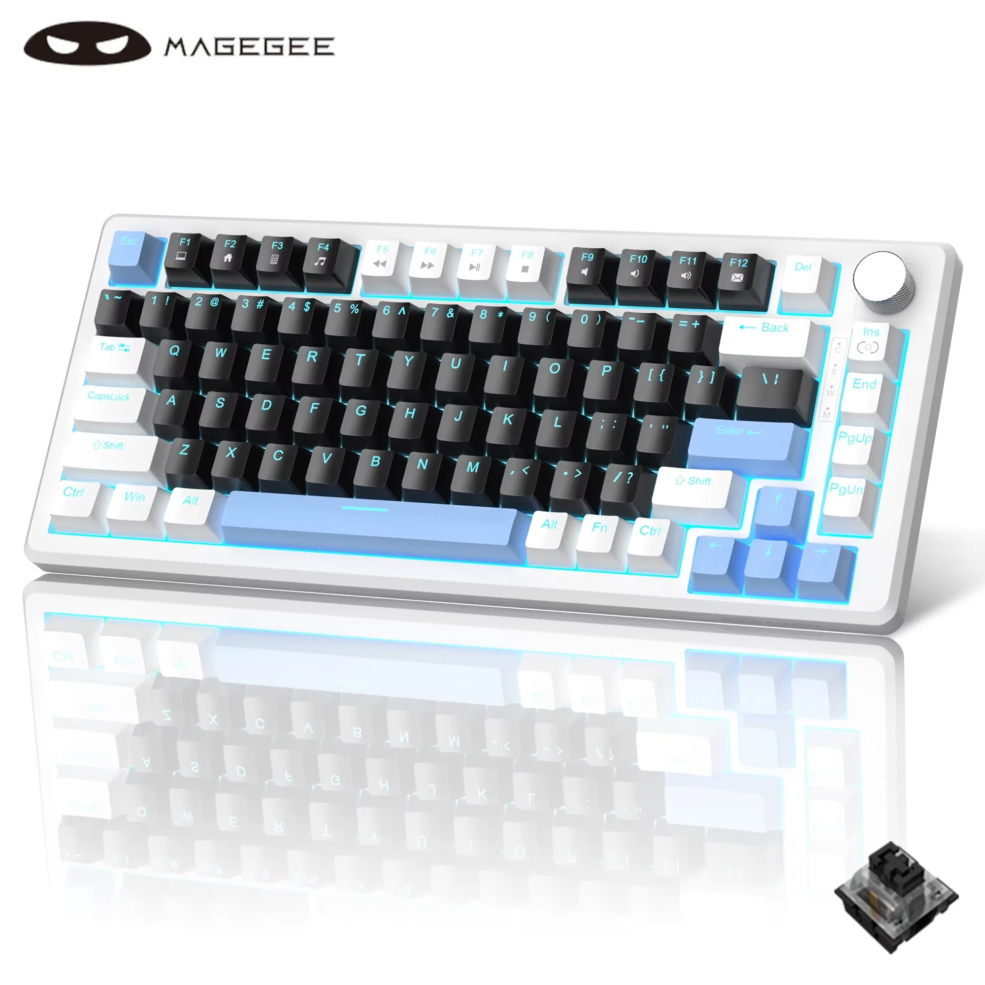 MageGee 75% Mechanische Gaming Tastatur
