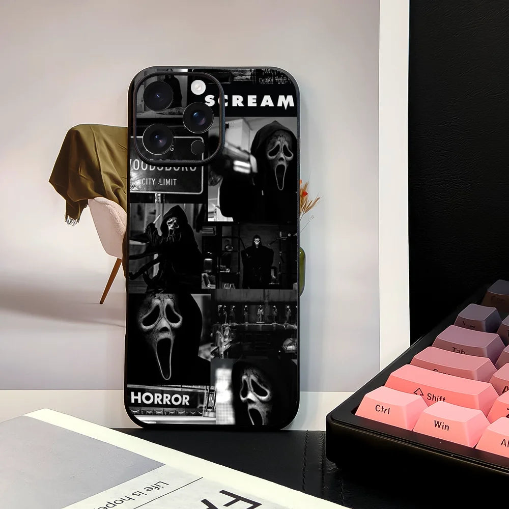 Scream Movie Case iPhone 16 TPU Soft Skin-Friendly