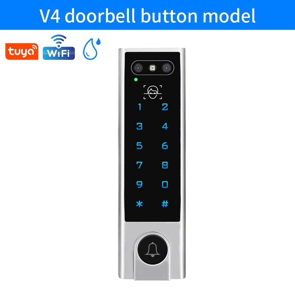 Waterproof Tuya WiFi access control with face unlock