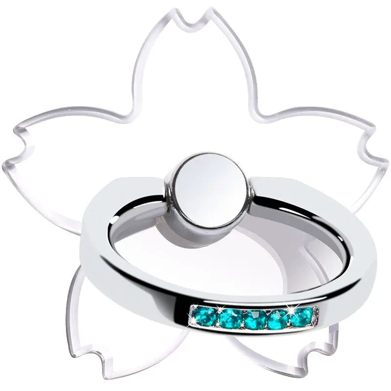 Transparenter 360° Handy-Ringhalterständer