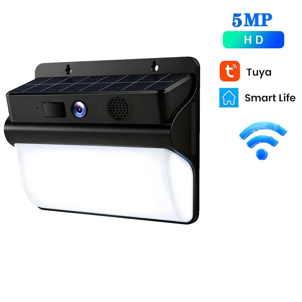 2K Solarkamera mit WLAN, Akku & Farb-Nachtsicht