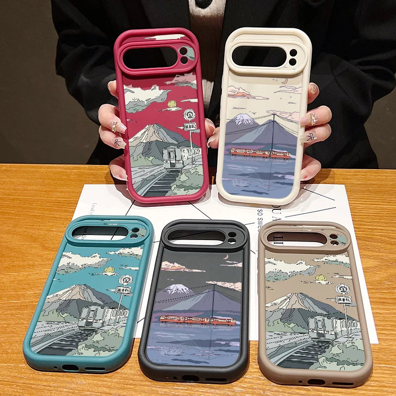 Landschaft TPU Hülle für Pixel 9/8/7