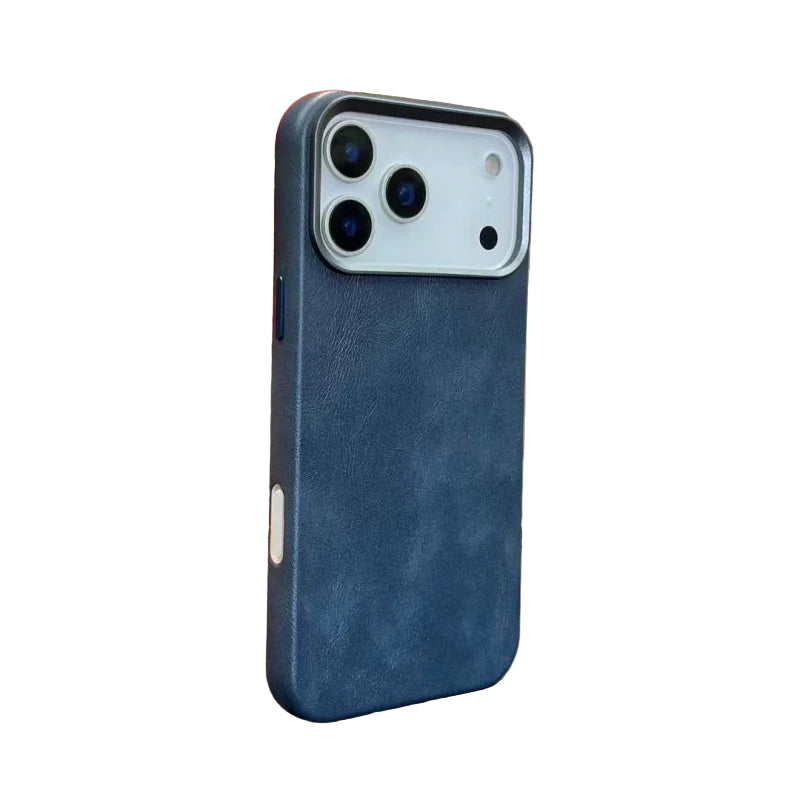 Magnetische Rindsleder Hülle für iPhone 17 Pro Max – Active Touch