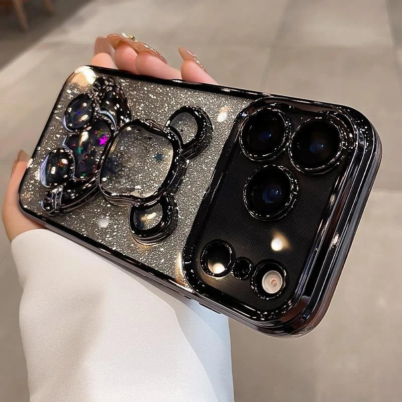 Niedliche Quicksand Bären Hülle für iPhone 17
