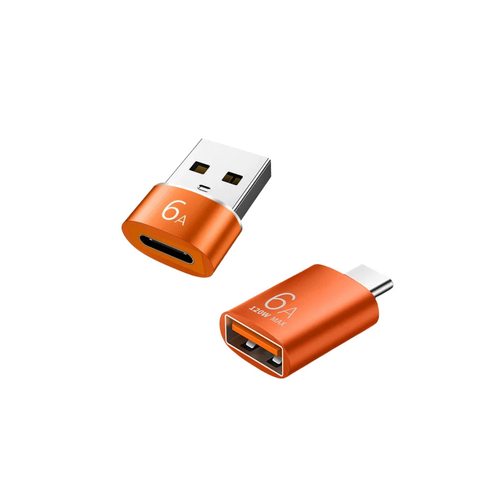 USB-A zu USB-C OTG Adapter 10A/6A