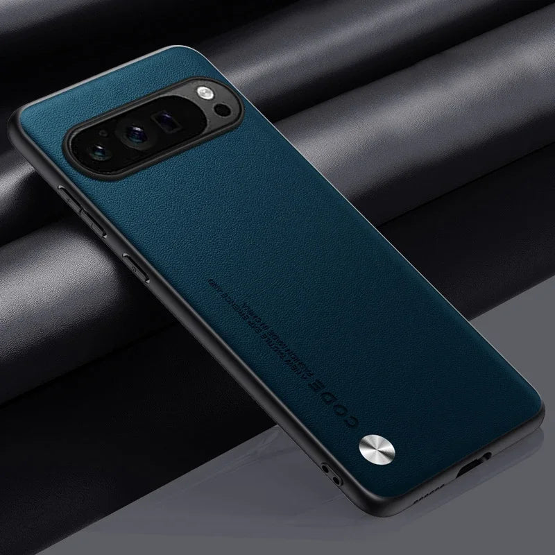 Luxuriöse Lederhülle für Google Pixel