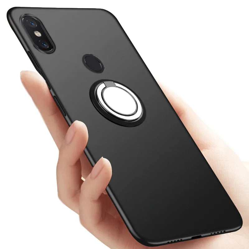 Stoßfeste TPU-Hülle mit Ringhalter für Pixel 8a