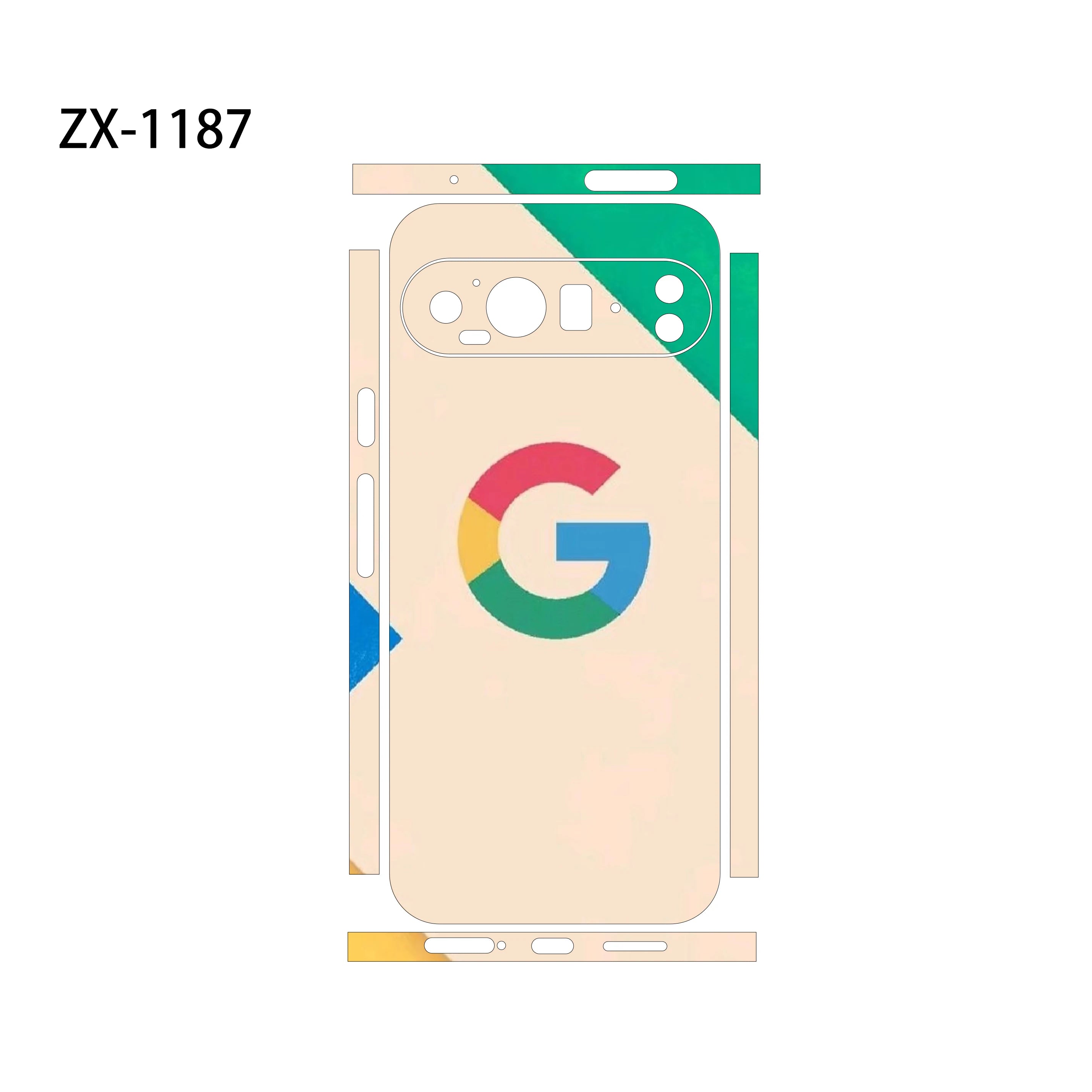 3M Bunte Rückseitenfolie für Pixel 9–6 Pro