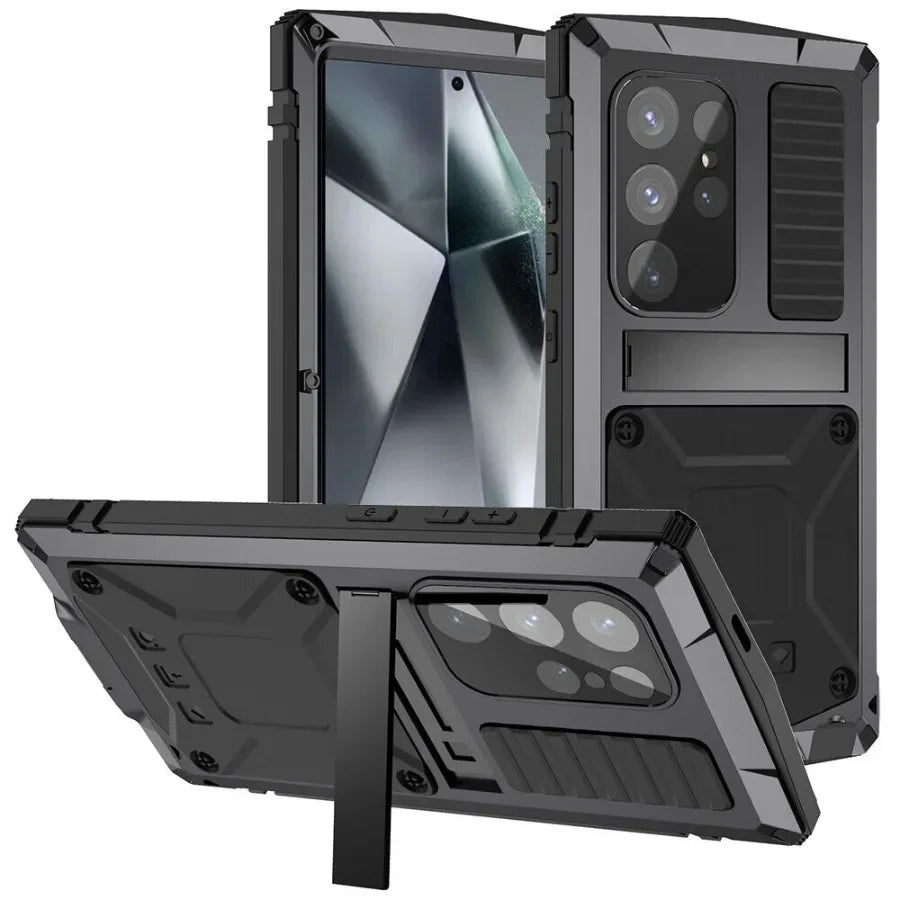 Robust IP54 metal case for Samsung Galaxy