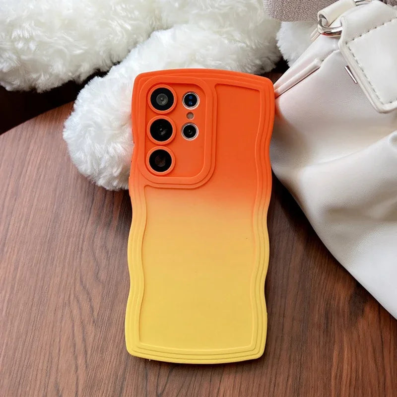 Gradient armband case with holder for Galaxy