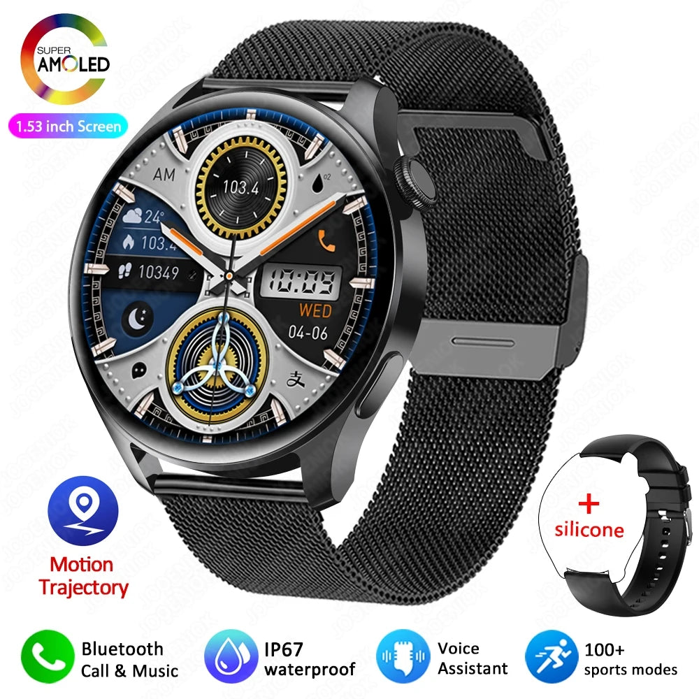 GT 2025 Smartwatch Herren GPS AMOLED IP68