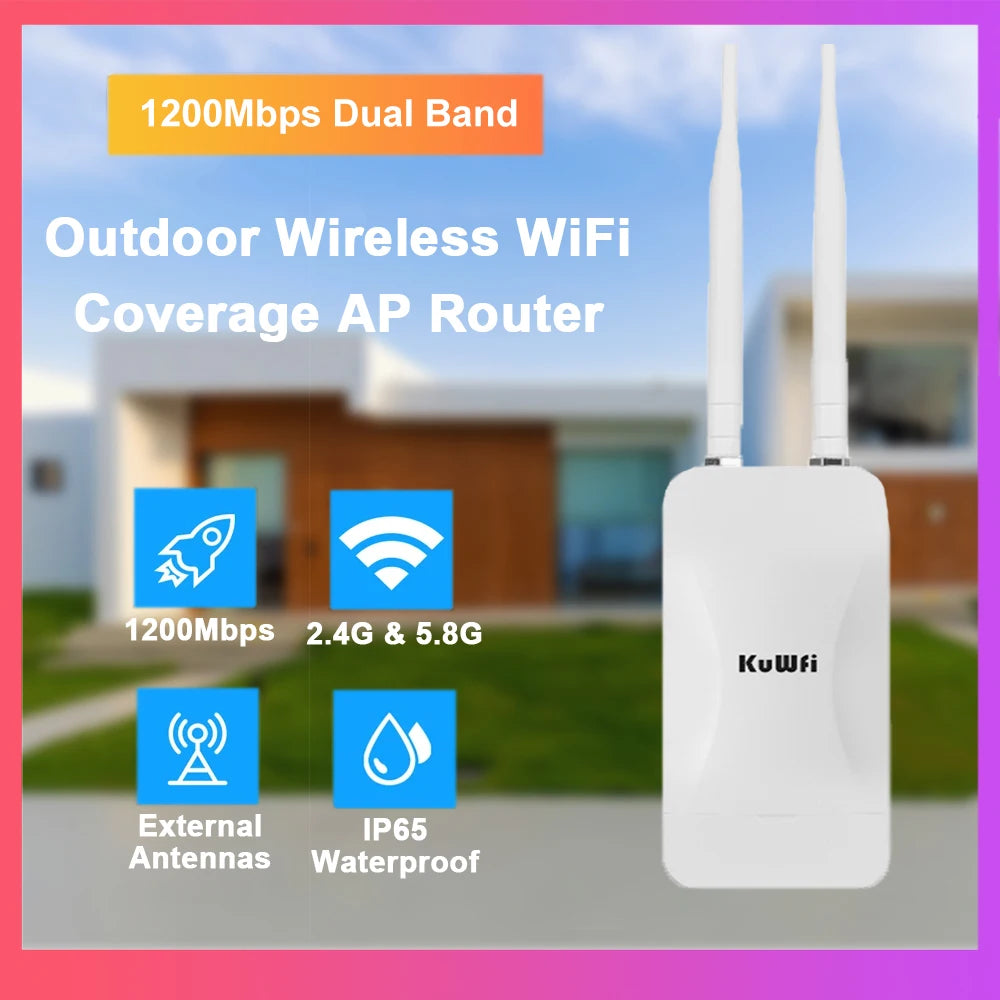 KuWFi 1200 Mbit/s Outdoor Dualband Router